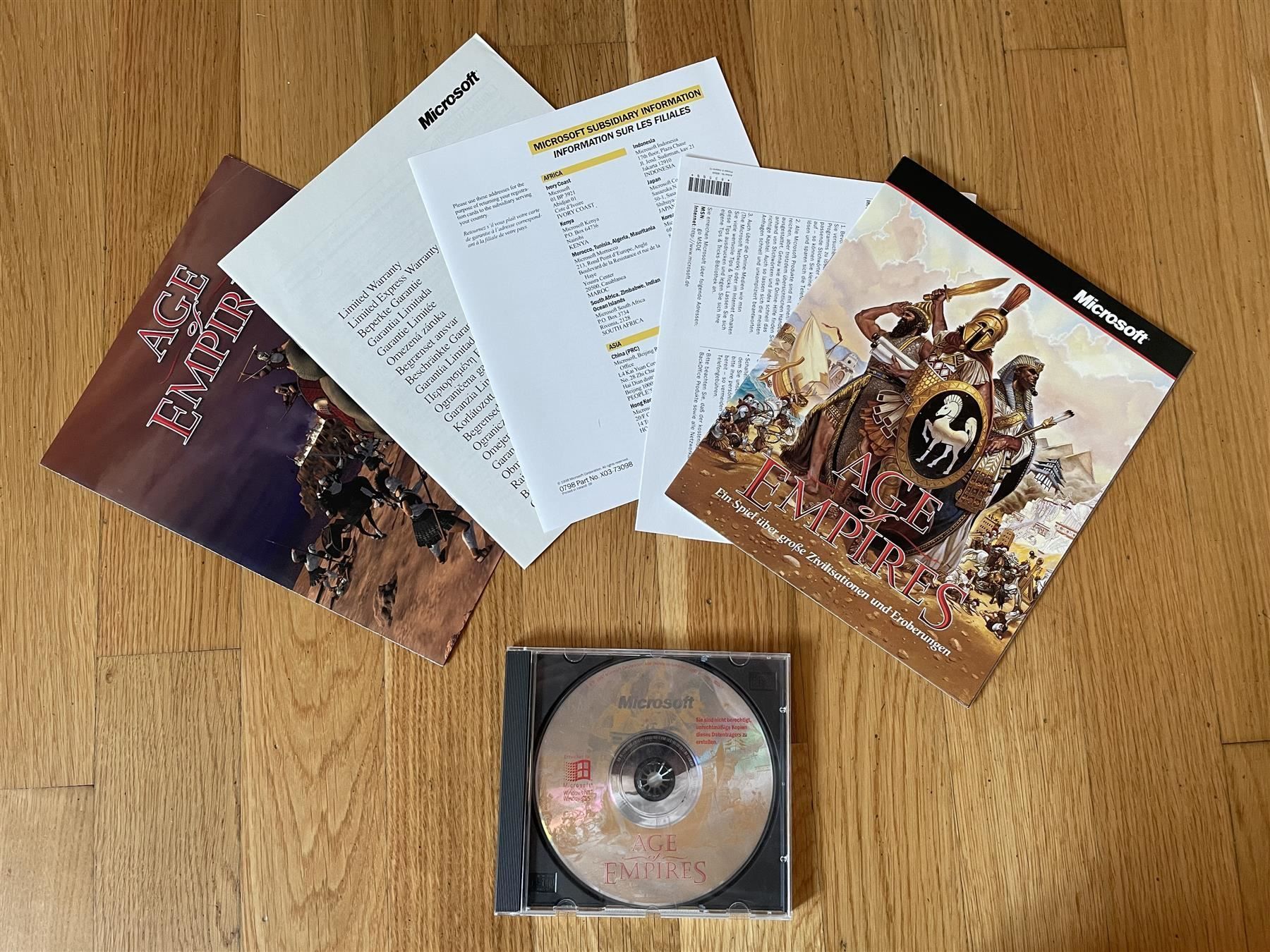 Microsoft Giochi: Age of Empires BigBox – Usato da Volketswil venduto da markdenzler 2
