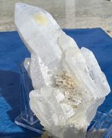 Bergkristall Tessinerhabitus. Speziell sein Antlitz.