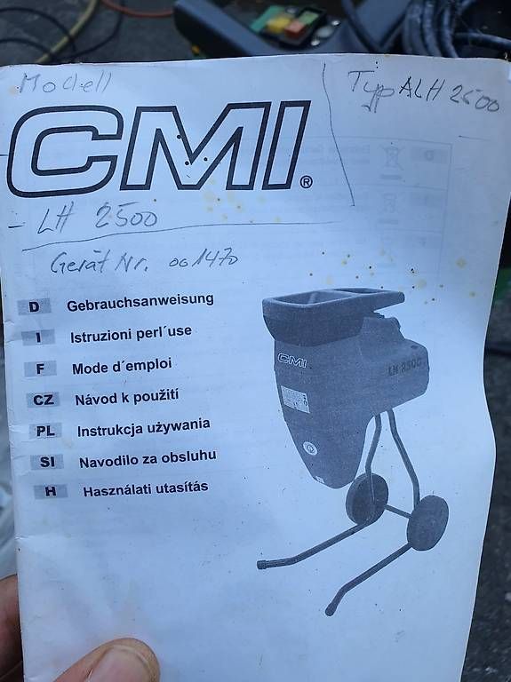 Trinciatrici: Gartenhäcksler 2500W CMI LH 2500 – Usato da Umiken venduto da Mr0o0ME 4