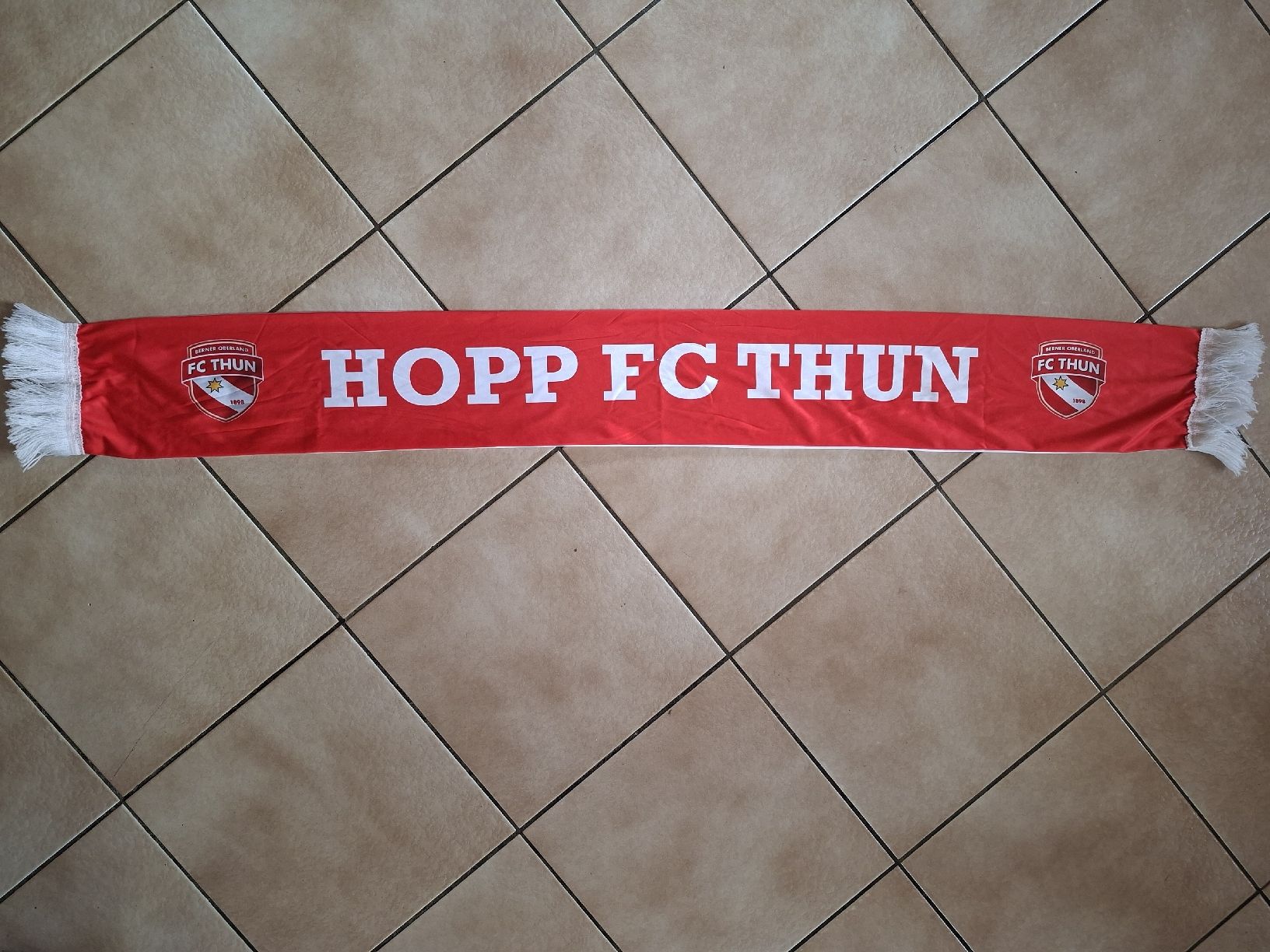 FC Thun Foulard & Sciarpe: FC Thun Fan Schal – Usato da Schwanden Sigrisw venduto da Wibe81