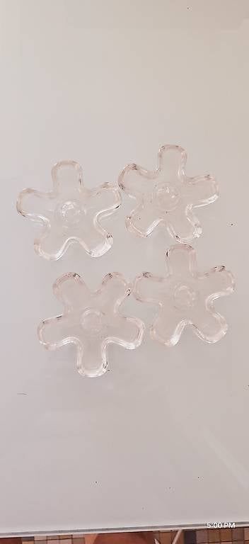 Portacandele: Bougeoirs en verre – Usato da Renens VD venduto da hofer023
