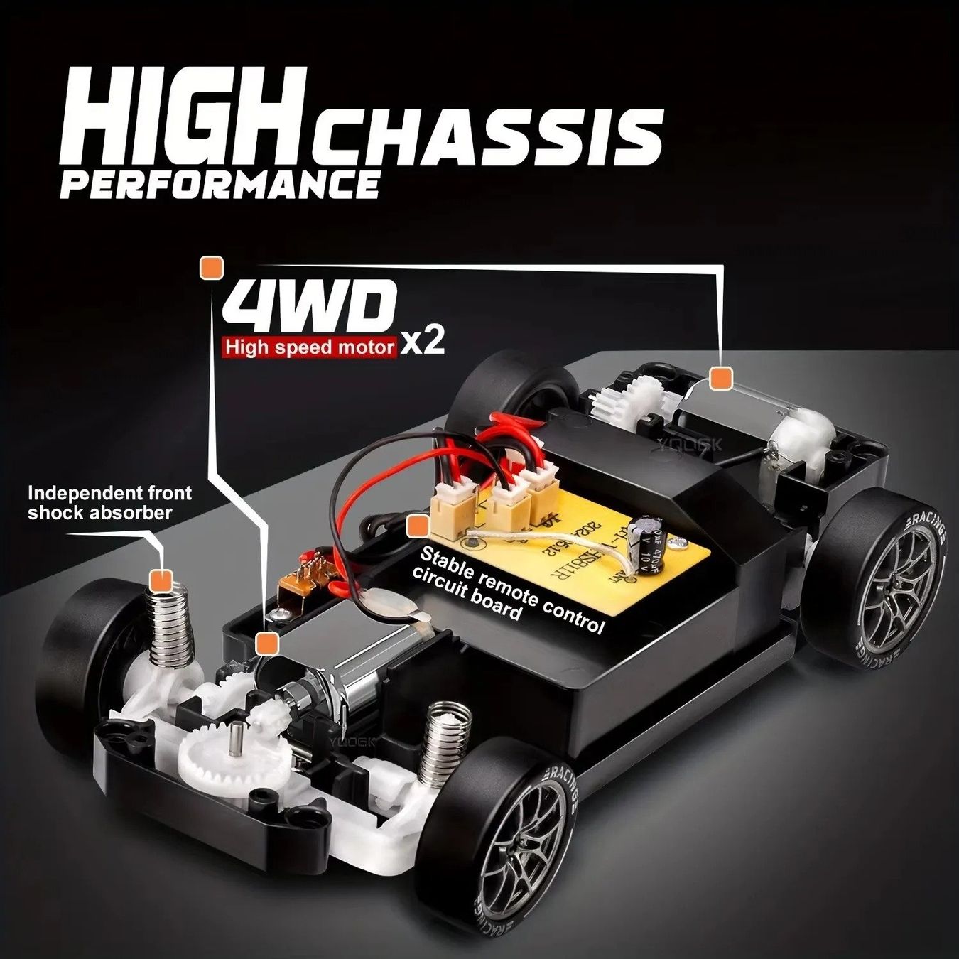 Modellismo RC: RC Auto ferngesteuert 20km/h Drift Rennwagen gradient Farbe – Nuovo e nell'imballaggio originale da St. Margrethen SG venduto da pro_7r6q 4