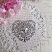 1 Applikation Anhanger Herz coeur