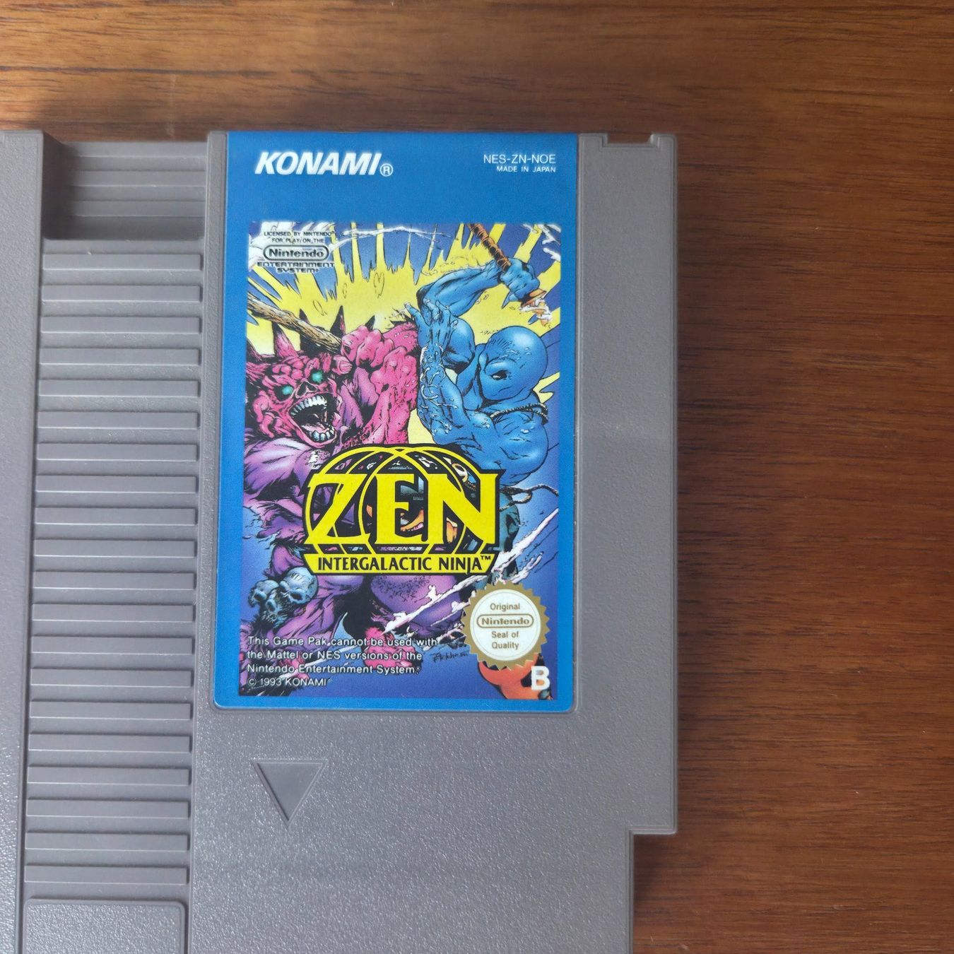 Giochi: Zen Intergalactic Ninja NES Pal B NOE – Usato da Zürich venduto da Wickeddude 1