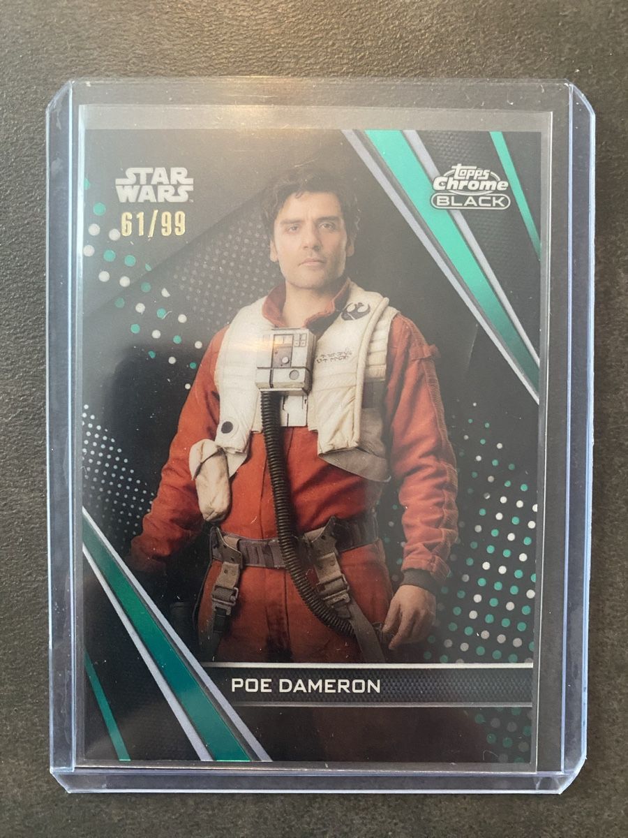 Topps Sammelbilder & Trading cards: Topps Star Wars Chrome Black/ Poe Dameron /99 – Neu (gemäss Beschreibung) aus Kilchberg ZH von Kenjan
