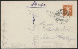 GR Ofenberg - Stabstempel - Zernez - Karte - Il Fuorn