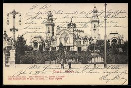 AK Zürich, Blick zur Tonhalle, 1905