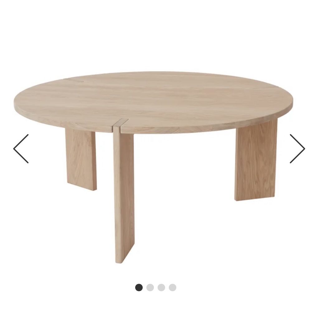 Oyoy Tavoli: OYOY Couchtisch 90 cm Durchmesser – Nuovo (secondo la descrizione) da Basel venduto da Magali82 4