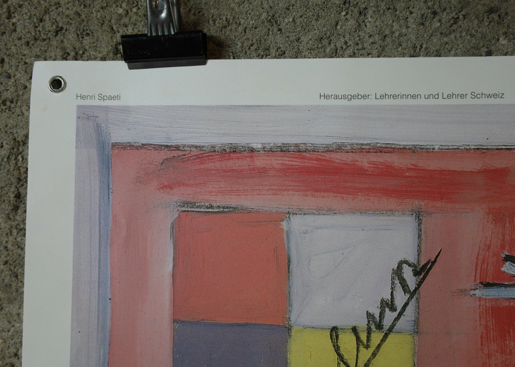 Foto & Immagini: Schulwandbild, Wandbild, Lehrbild "Konfiguration" H. Spaeti – Usato da Birrwil venduto da brandschatz_birrwil 5