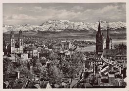 Zürich und die Alpen um 1935-40