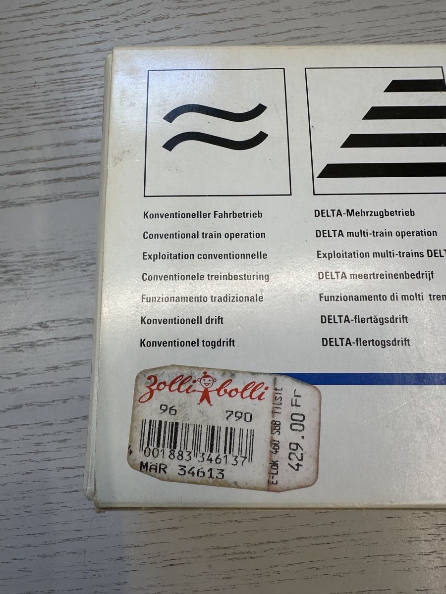 Märklin Modellini di ferrovie: Märklin 34613 SBB Re 460 Tilsiter digital – Usato da Lupsingen venduto da New-Haven 6