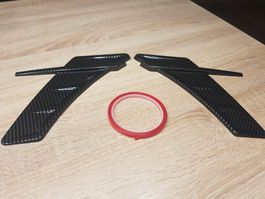 Kotflügel Air Vent Spoiler in Carbon Optik ( Audi A4 B8 )