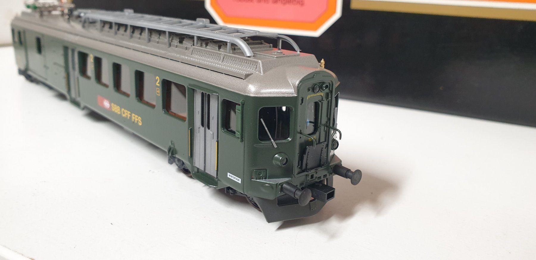 Hag Trains électriques: Hag SBB Bde4/4 Triebwagen H0/AC Nr. 152 – Neuf (Voir description) à Neuenhof par ludovicco 3