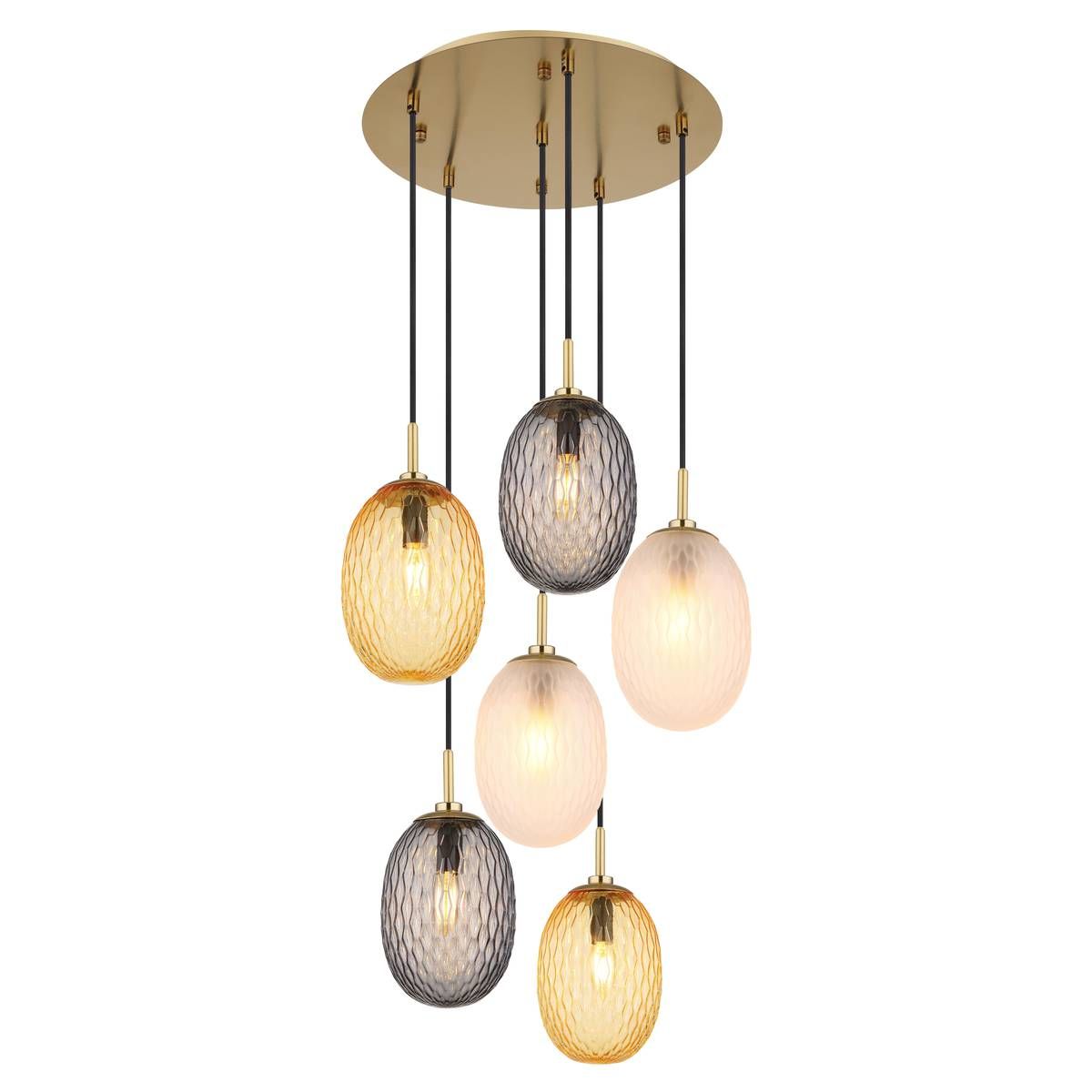 Lampadari & plafoniere: Pendelleuchte, Gold, 47 cm Ø – Nuovo (secondo la descrizione) da Kreuzlingen venduto da Smart-Light