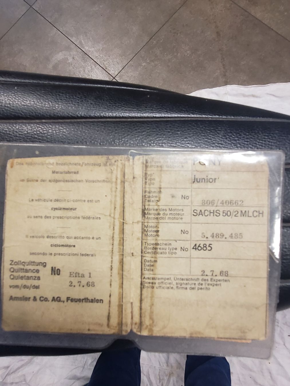 Ciclomotori: motorino Pony sachs – Usato da Lugano venduto da Bernardino04 8