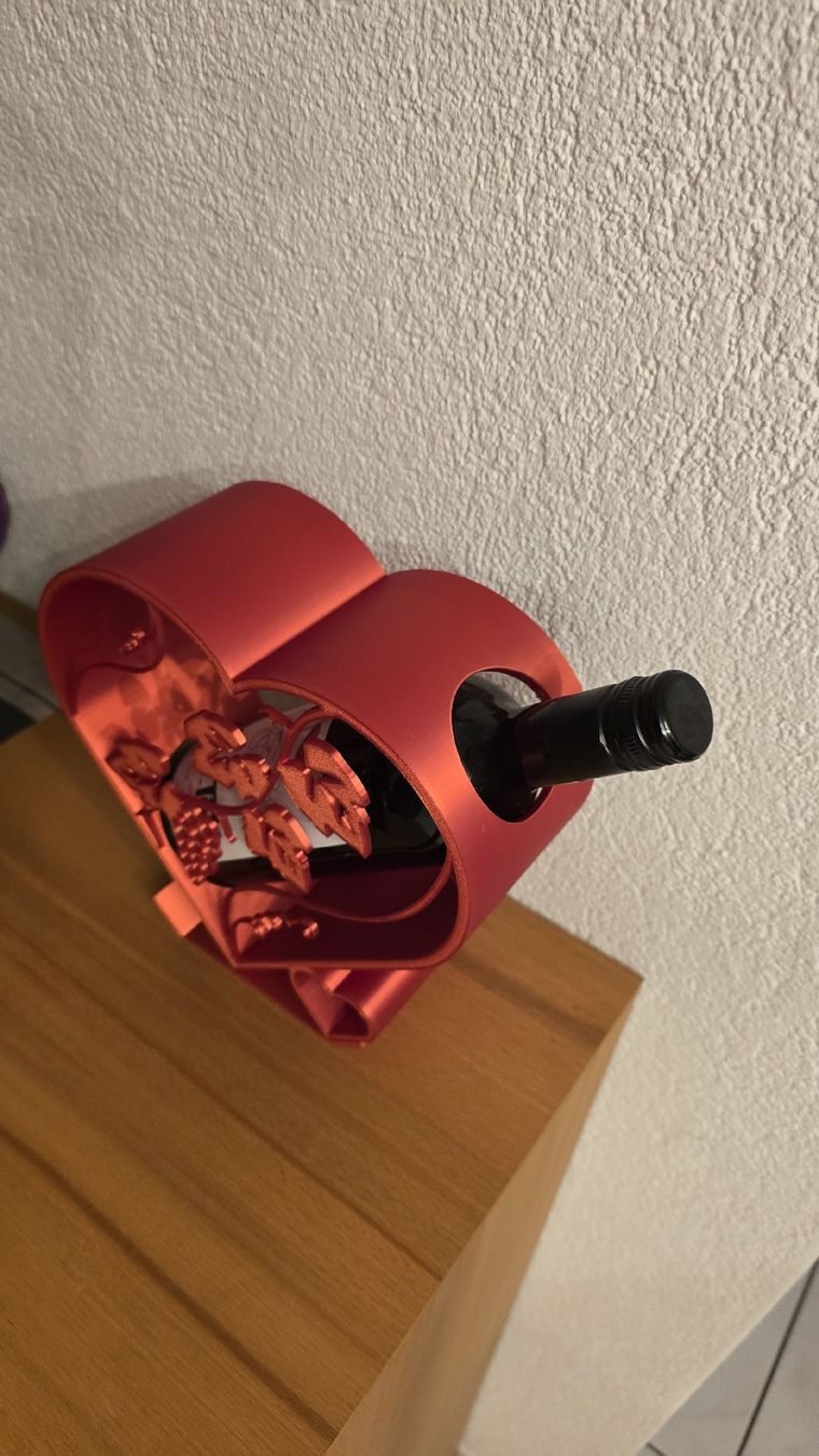 Portabottiglie: Weinständer Flaschenhalter Candyrot 3D neu Wein – Nuovo (secondo la descrizione) da Winznau venduto da johny_wayne 5