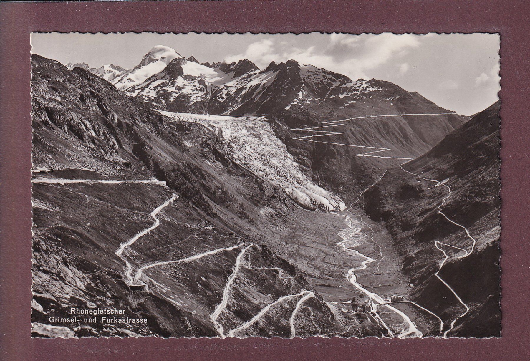 Cartes postales: RHONEGLETSCHER – D'occasion à Pully par nicecards