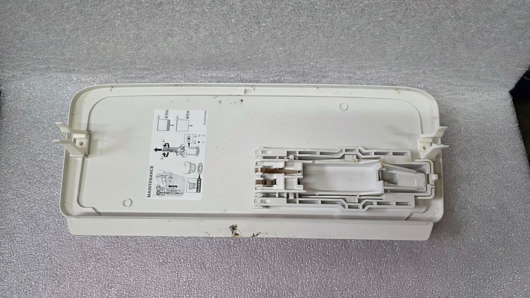 WC: Plaque de commande Geberit  blanc AP128 – Usato da Bionnens venduto da Meg011 1