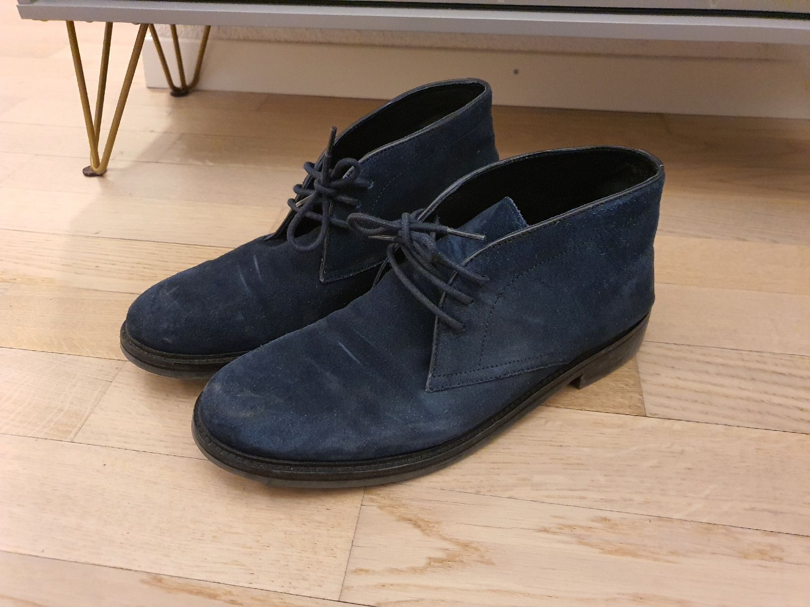 Ted Baker Herrenschuhe: TED Baker Blue Suede Chukka Boots, mens Size 43, – Gebraucht aus Wallisellen von Alexandrertheg 3