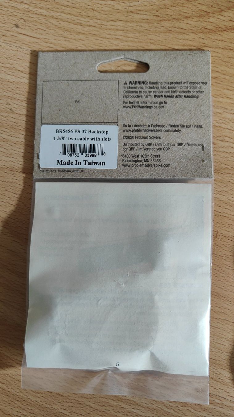 Pezzi di ricambio: Problem Solvers Kabelanschlag 34.9mm – Nuovo e nell'imballaggio originale da Birmensdorf ZH venduto da The_Bike_Hub 2