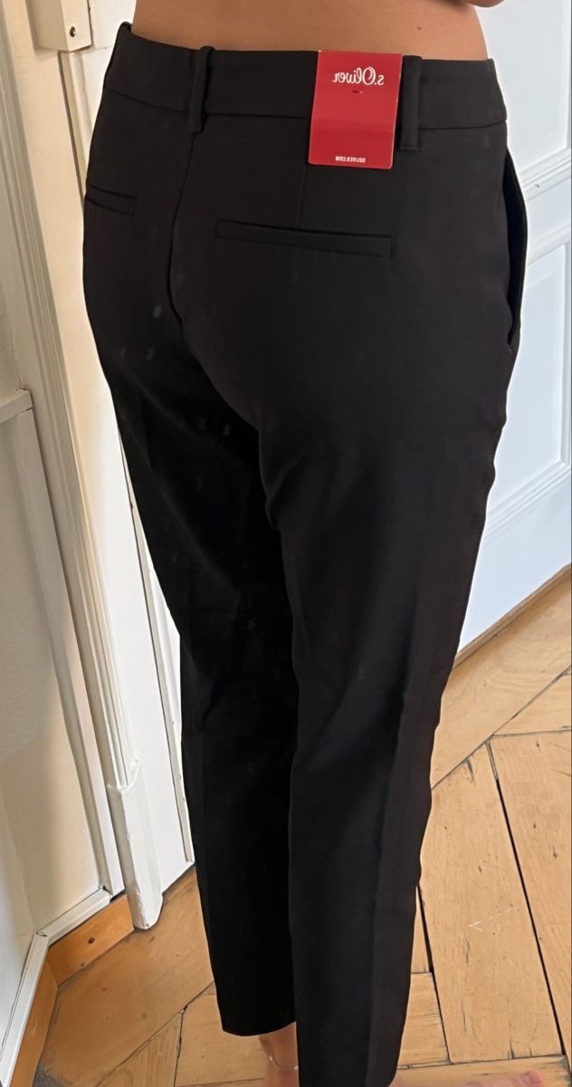S.Oliver Hosen: Schwarze s.Oliver Hose, Grösse 34, mit Etikett – Neu und originalverpackt aus Zürich von a.b.2025 1