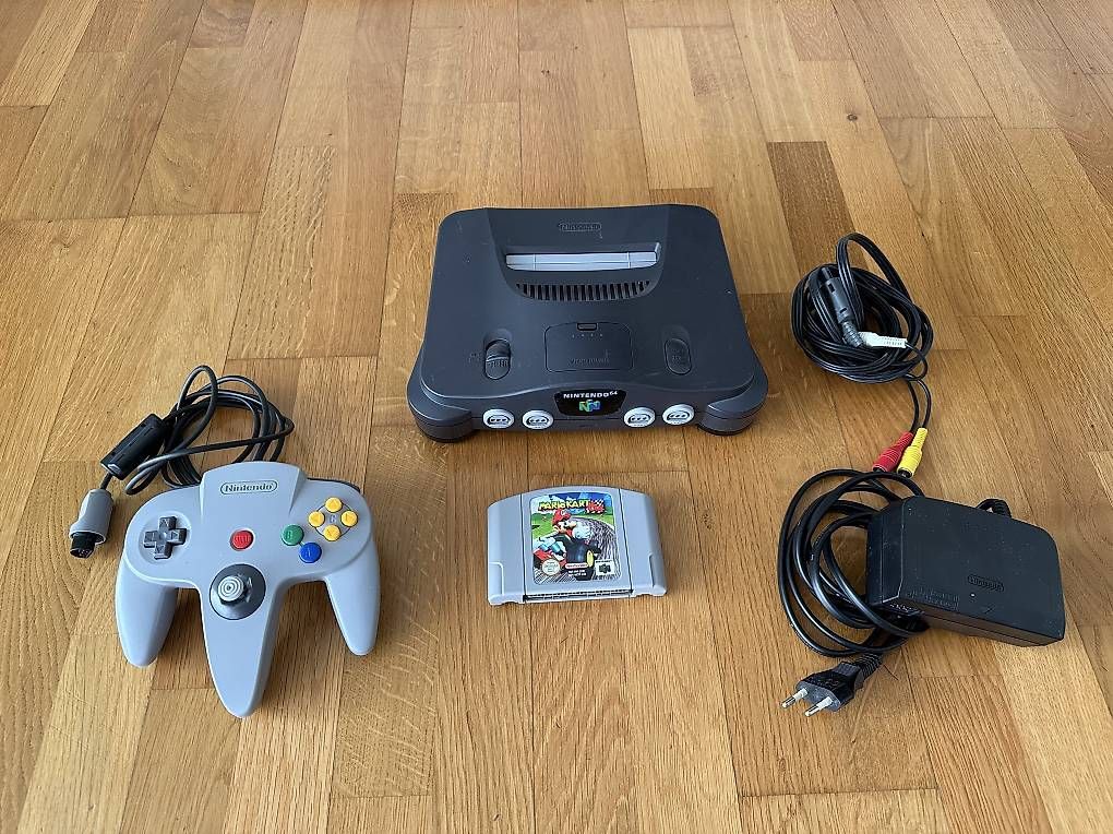 Konsolen: Nintendo 64 N64 Konsole + Controller + Mario Kart! – Gebraucht aus Widnau von JensHanselmannn