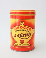 Vintage Blechdose « Scirocco - A.Kuster, Schmerikon » 13.5cm