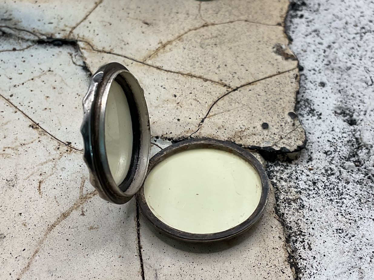 Anhänger: Antikes Medaillon Sterlingsilber – Gebraucht aus Luzern von S.Kern01 1