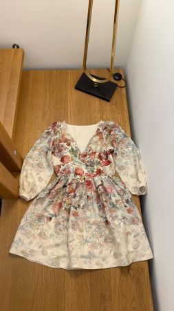 Leinen Massgefertigtes KLEID Zimmermann Rock Sommerkleid