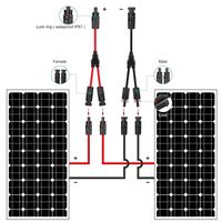 Solarpanel Kabelstecker Steckverbinder