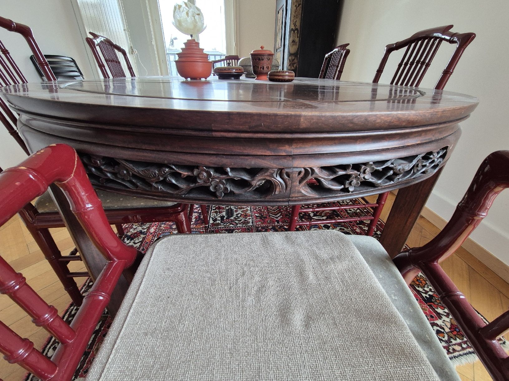 Set di tavolo e panche: table et chaises anciennes – Usato da Chambrelien venduto da Zebz 2