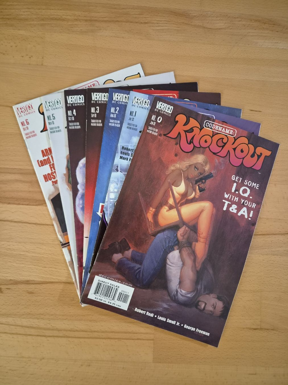 Comics: Codename: Knockout #0-7 – Gebraucht aus Biel/Bienne von collector_comics