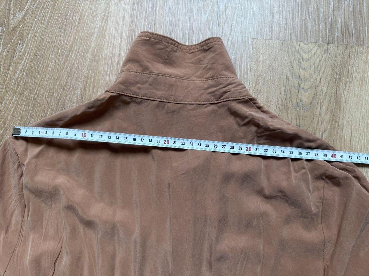 Mango Jumpsuits: Jumpsuit beige terracotta ceinturé Mango, t.L/40 – Gebraucht aus Tavannes von Thriftshop 5