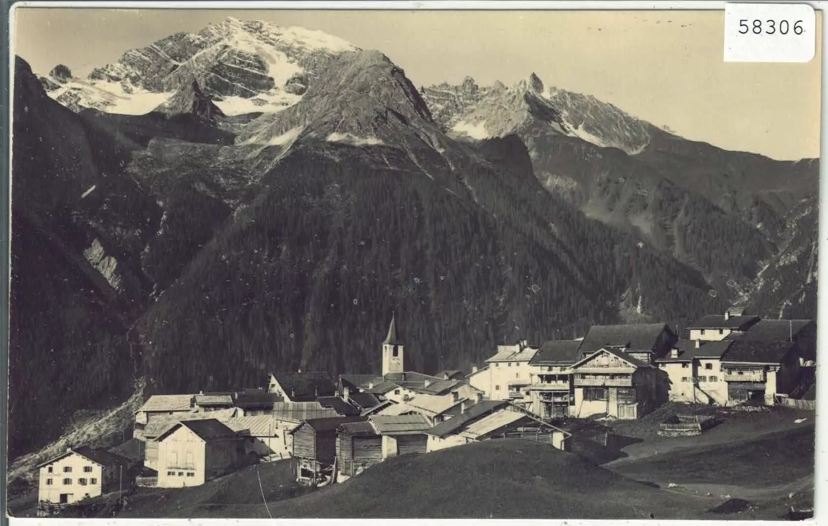 Cartoline postali: Latsch - Generalansicht – Usato da Ettingen venduto da Kartenplanet