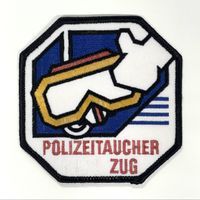Patch Polizeitaucher Zug