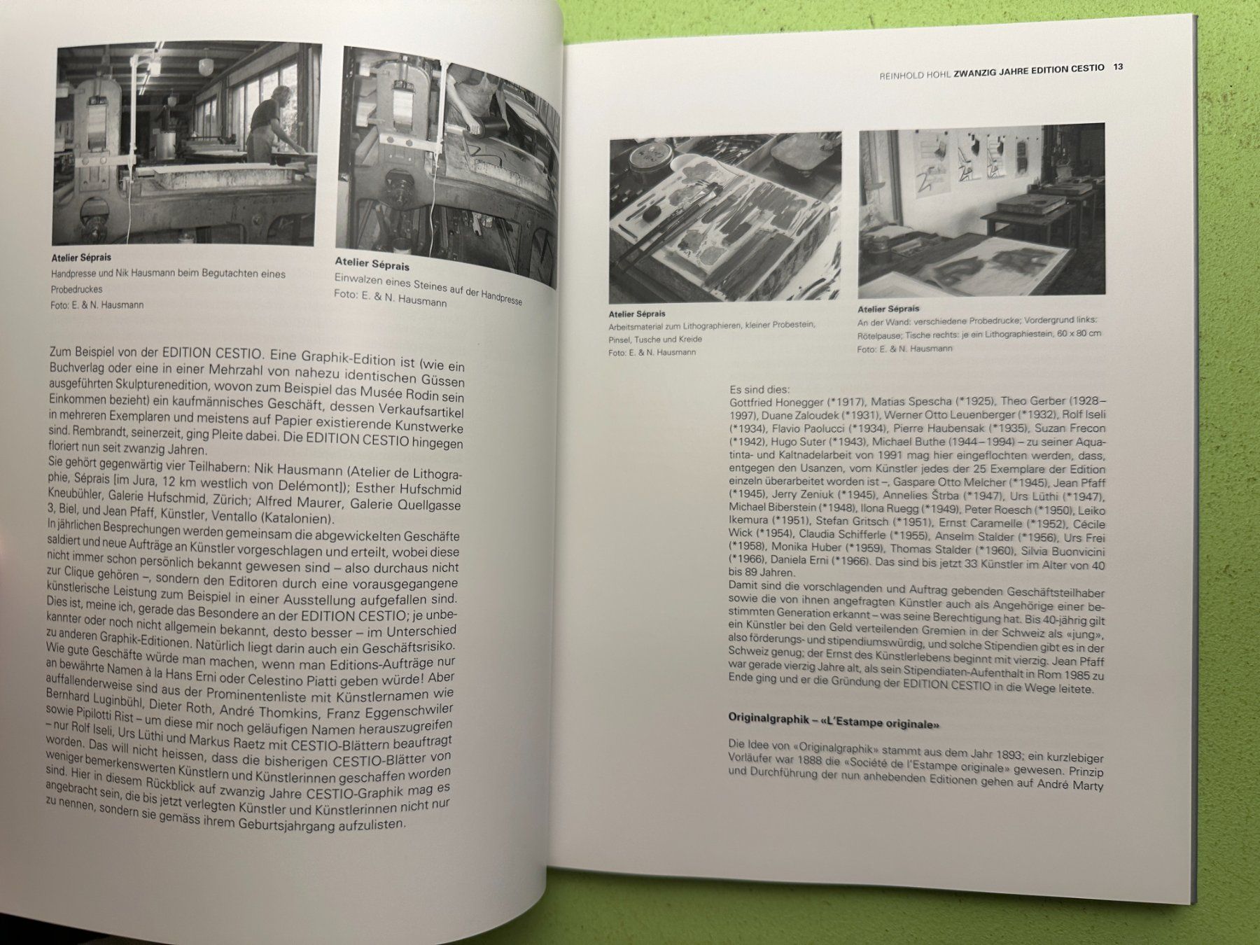 Libri: Hope + Despair. Kunst & Handwerk Edition Cestio – Usato da Zürich venduto da allp 3