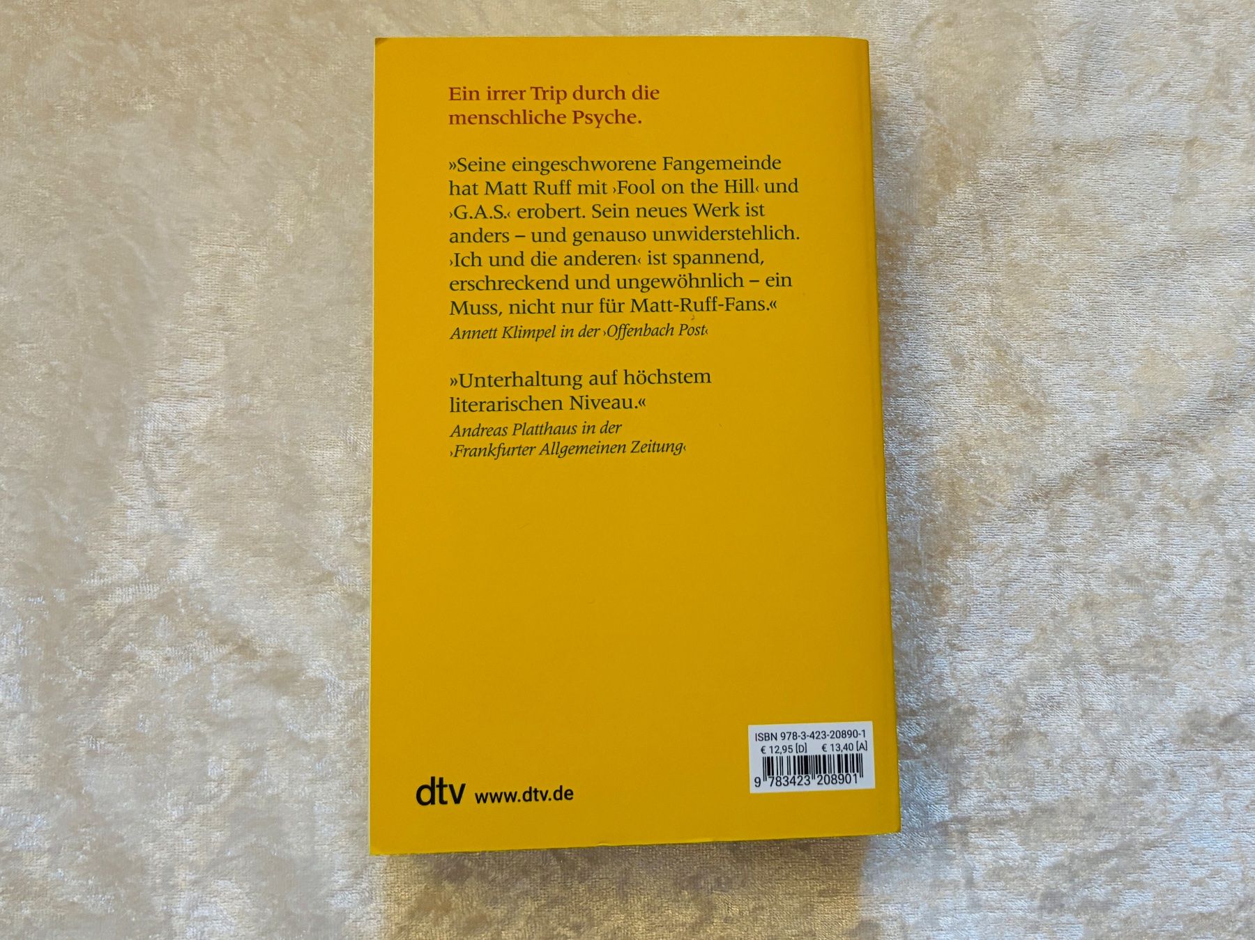 Libri: Buch: Matt Ruff - Ich und die anderen – Usato da Sulz AG venduto da ursenbachers 1