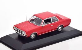 Opel Rekord C 2-Türer 1966-1972 rot    1:43 von MaXichamps /