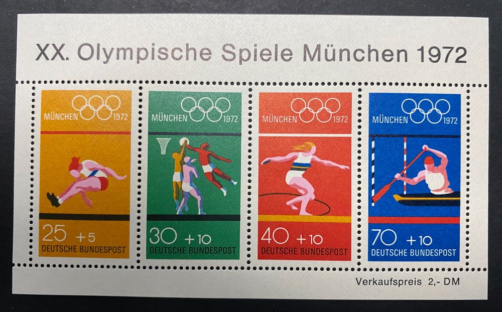 Deutschland 1972 Block 8 Postfrisch Kaufen auf Ricardo