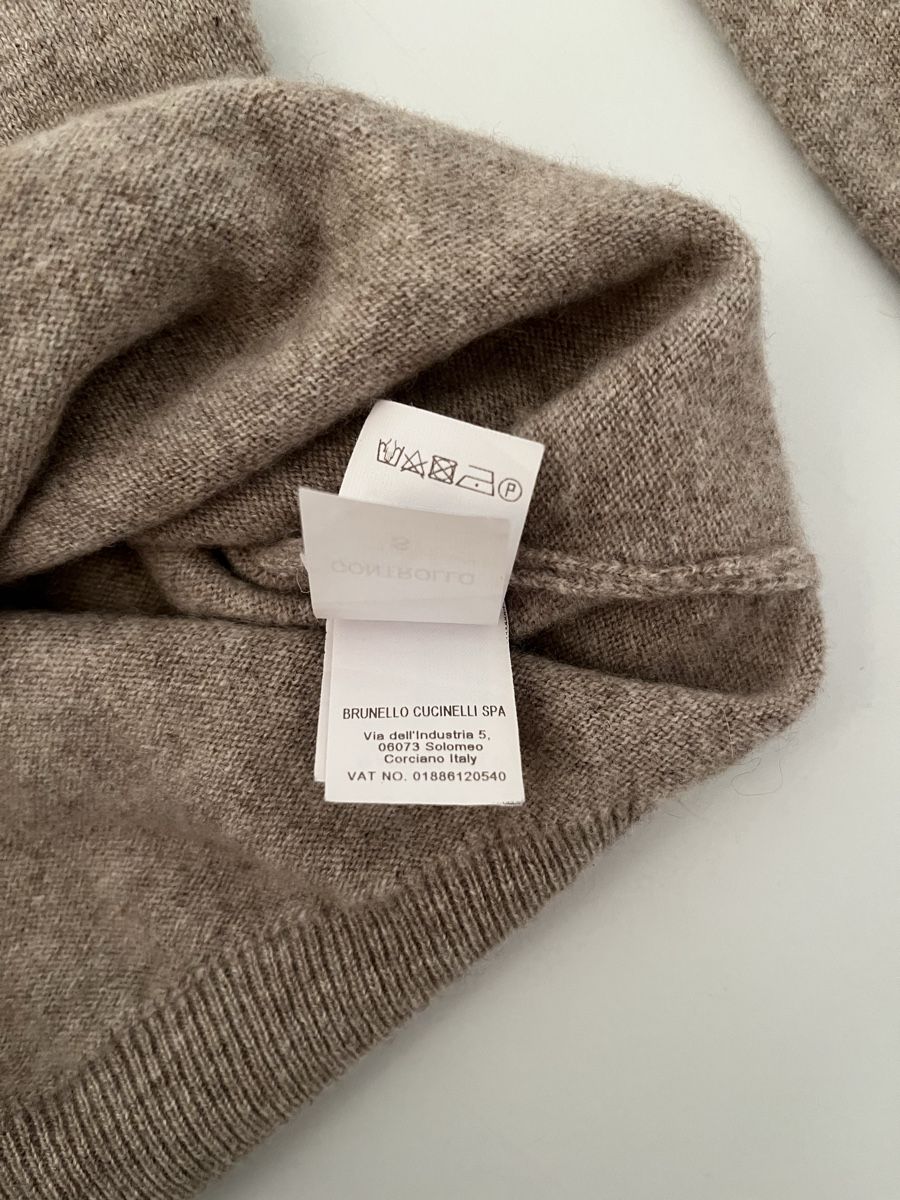 Brunello Cucinelli Maglioni & Felpe: Brunello Cucinelli Cashmere Pullover V-Neck, Top Zustand – Nuovo (secondo la descrizione) da Zürich venduto da Richard_En_Passant 7