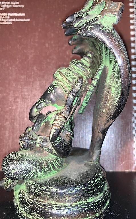 Figuren: SRI GANESH statua in bronzo massiccio – Neu (gemäss Beschreibung) aus Caslano von bri_5jft 4