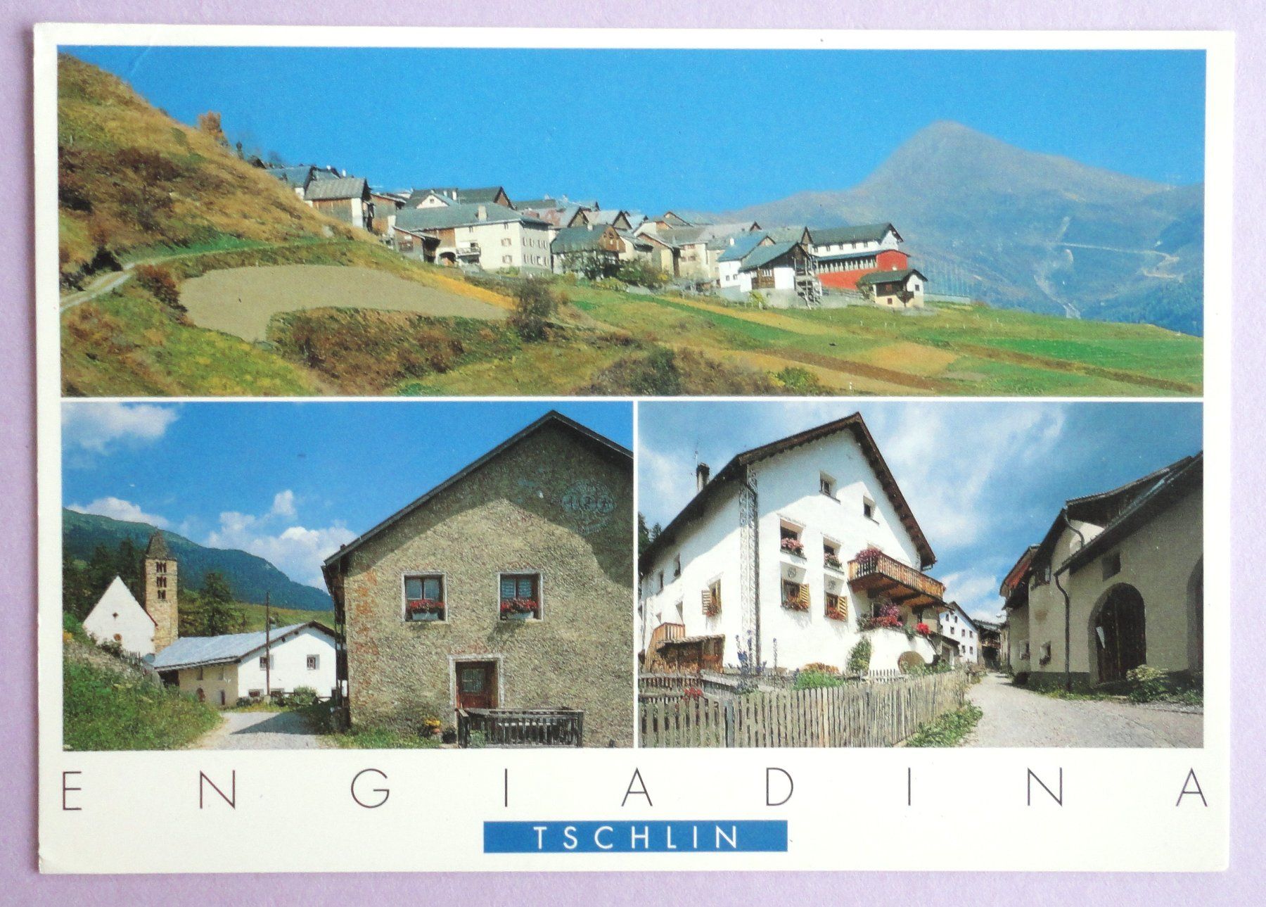Cartoline postali: Tschlin, 1540 m – Usato da Fétigny venduto da Billy2miny