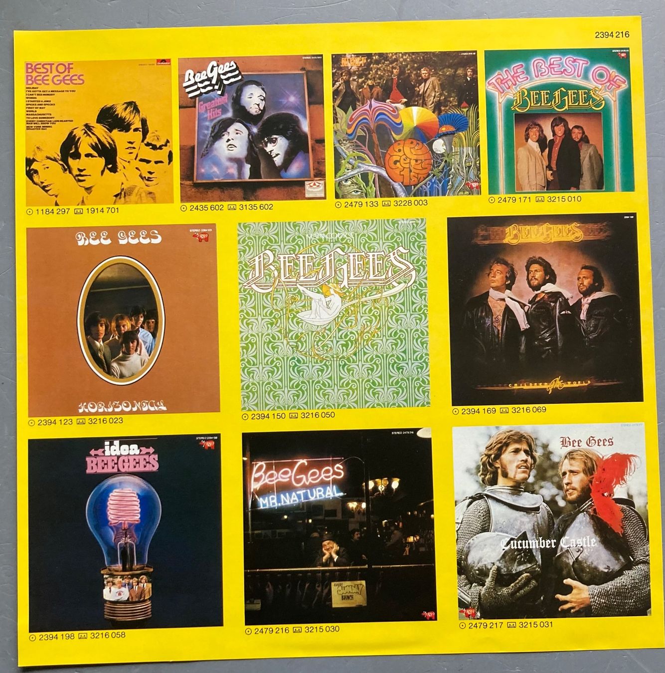 Schallplatten: BEE GEES - SPIRITS HAVING FLOWN – Gebraucht aus Poliez-Pittet von Newtown-Records 2