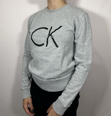 Sweat Calvin Klein Jeans Gris - Taille S
