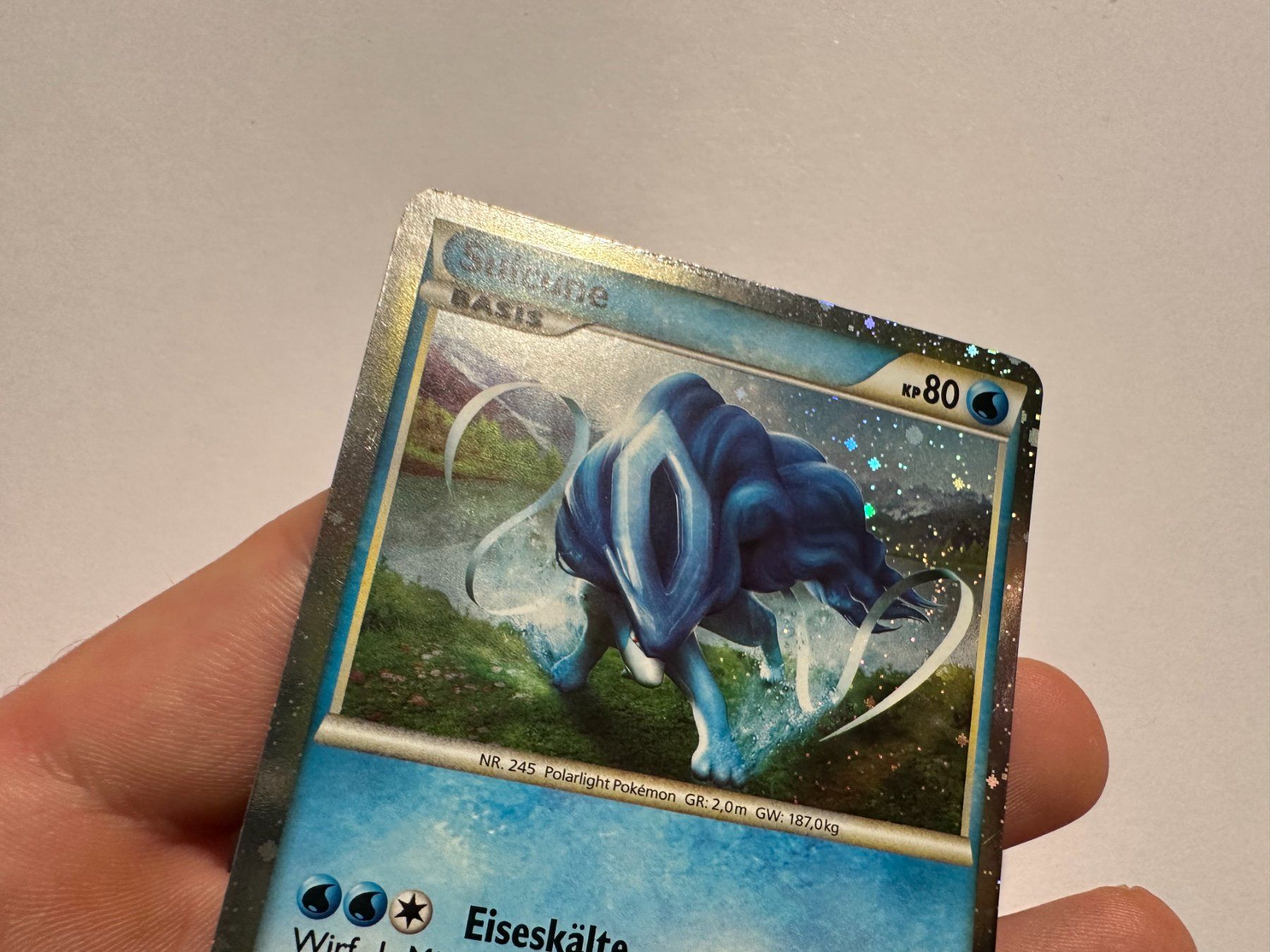 Pokémon Carte collezionabili: Suicune holo HGSS Promo DE – Usato da Hagendorn venduto da Pokecollectorch 3