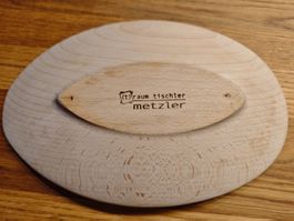 Holzschale /Brotschale von Traumtischler Metzler, Handarbeit