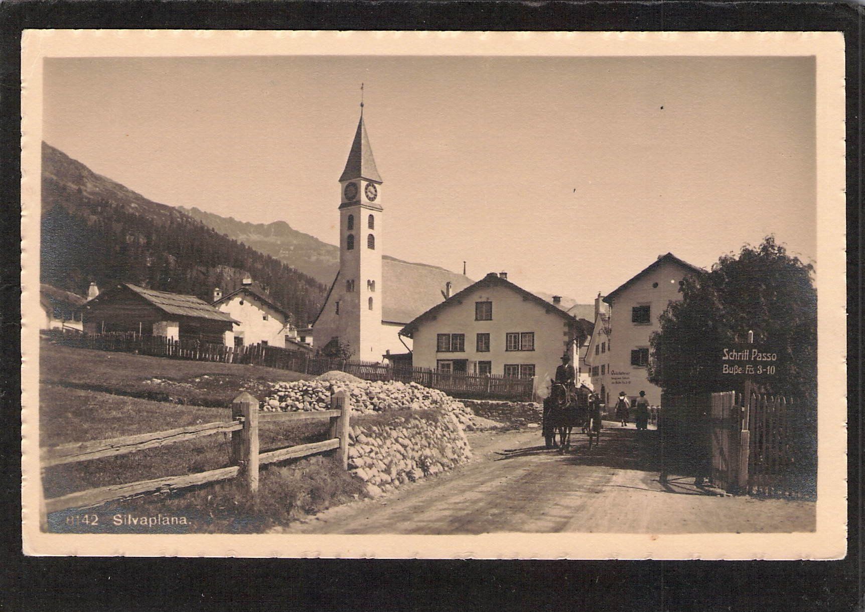 Cartoline postali: Silvaplana GR , Kutsche – Usato da Reichenburg venduto da Pipo-67