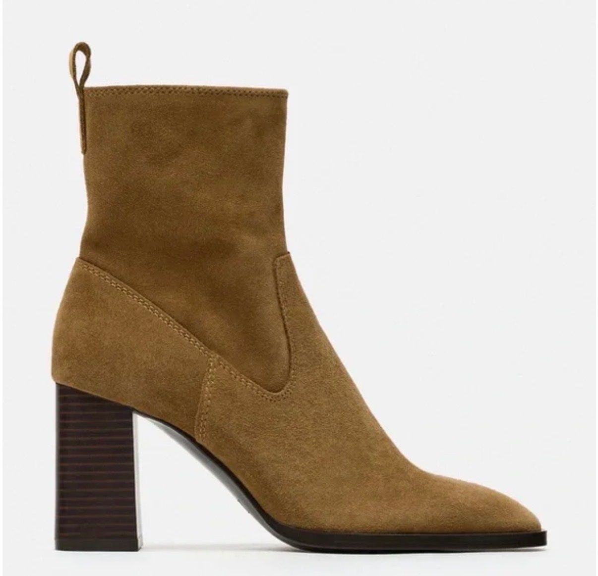 Zara Scarpe da donna: Zara Stiefel, Wildleder, Gr. 38, Braun – Nuovo e nell'imballaggio originale da Zürich venduto da car_8mpw