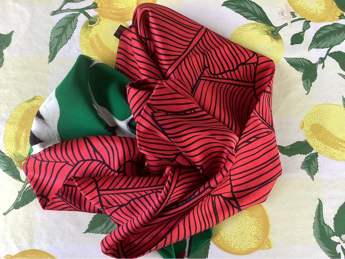 Foulards, Tücher & Schals: Foulard in Loopstyle von manumacht – Gebraucht aus Basel von Viktoria1958 3