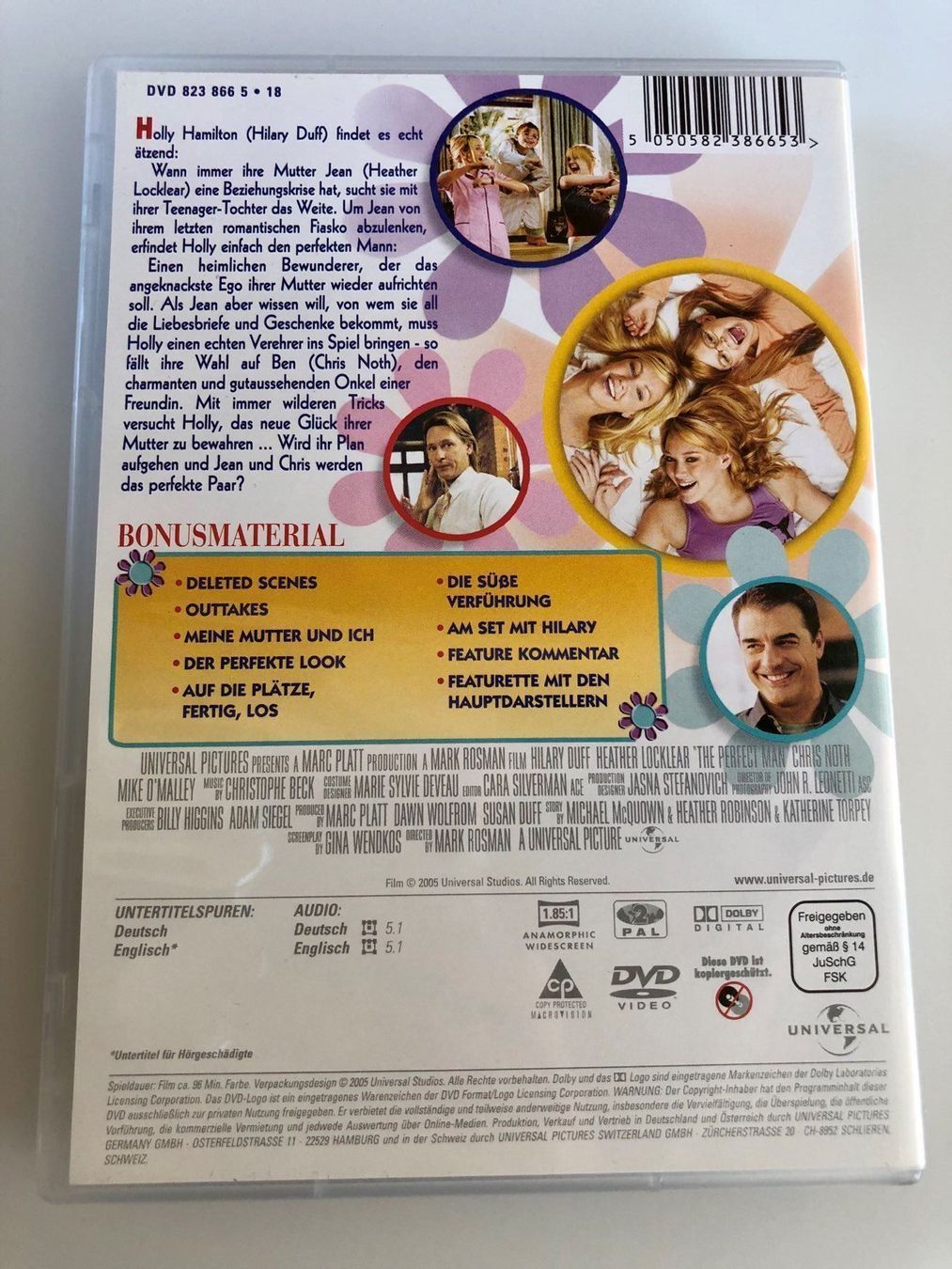 Tutti i DVDs: DVD - Der Perfekte Mann – Usato da Gommiswald venduto da Aloha.Spirit 1